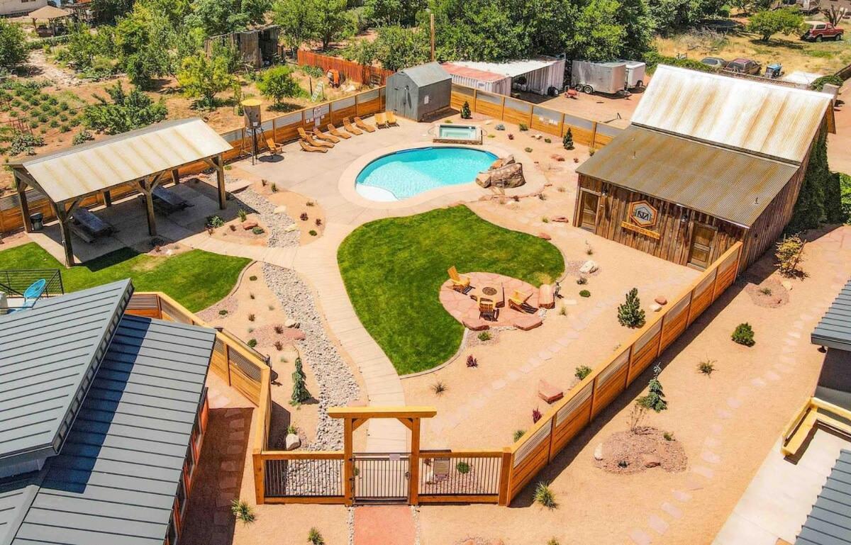 Timber & Tin D 2Bed 2Bath W Pool & Rooftop Deck Kanab Dış mekan fotoğraf